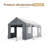 Heavy Duty Carport Portable Garage-123525548-123525550