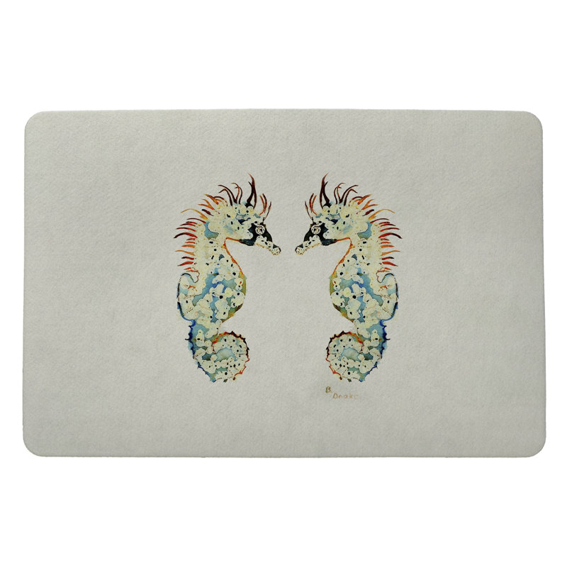 Alaina Non-Slip Doormat, Rectangle 1'6" x 2'2"