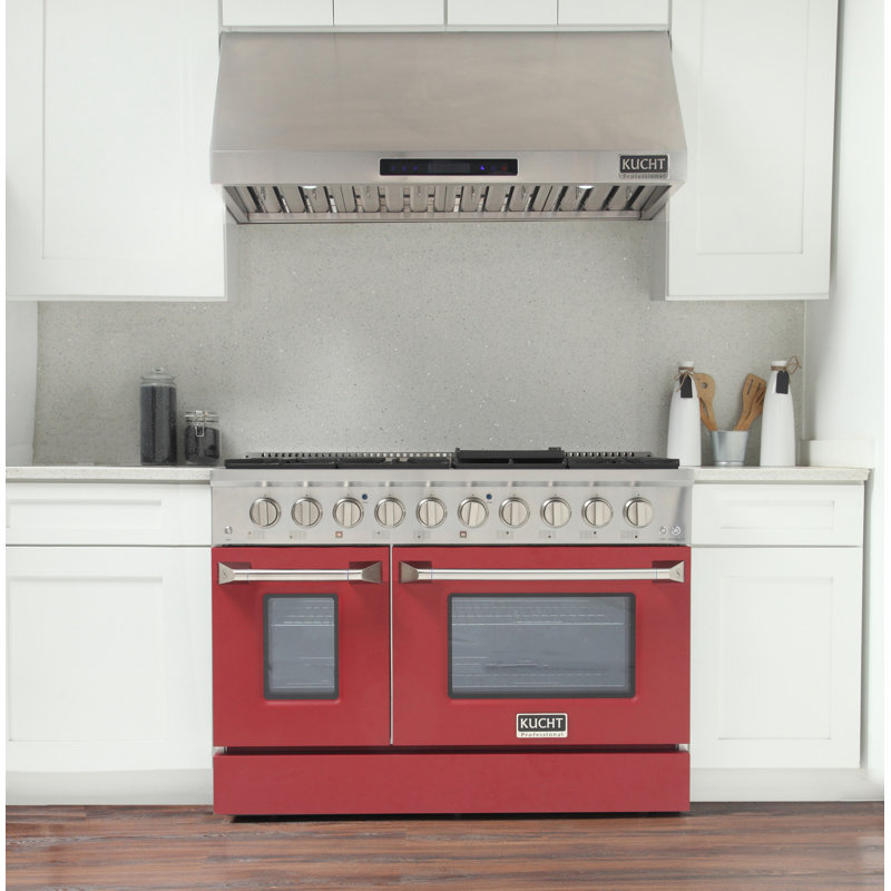 48" 6.7 Cu. ft Freestanding Gas, Liquid Propane, Stainless Steel