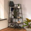 Portemanteau en fer avec banc et rangement pour chaussures-1247391578