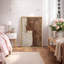 Style Mid-Century brun foncé, formes abstraites neutres, grand cadre rustique, décor minimaliste M20-101791377-119461019-101791375