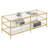 Carolina Frame Coffee Table with Shelves