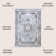 Frutuosa Bohemian Distressed Chenille Machine-Washable Gray/White Rug