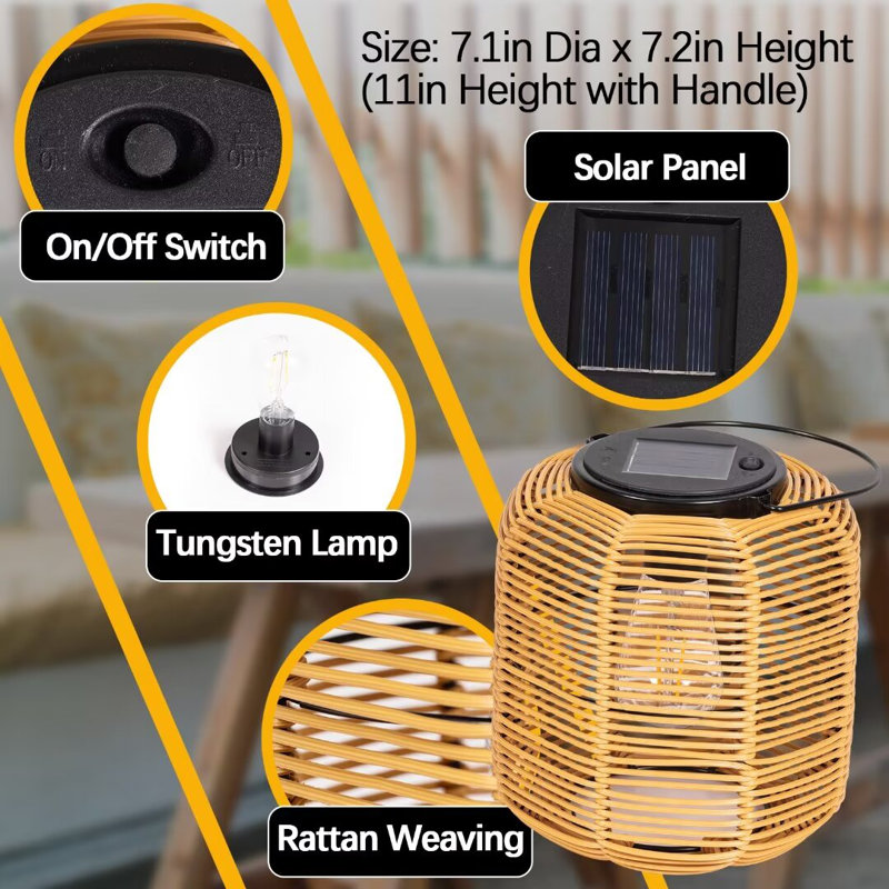 Lanterne suspendue d'extérieur 2PK
