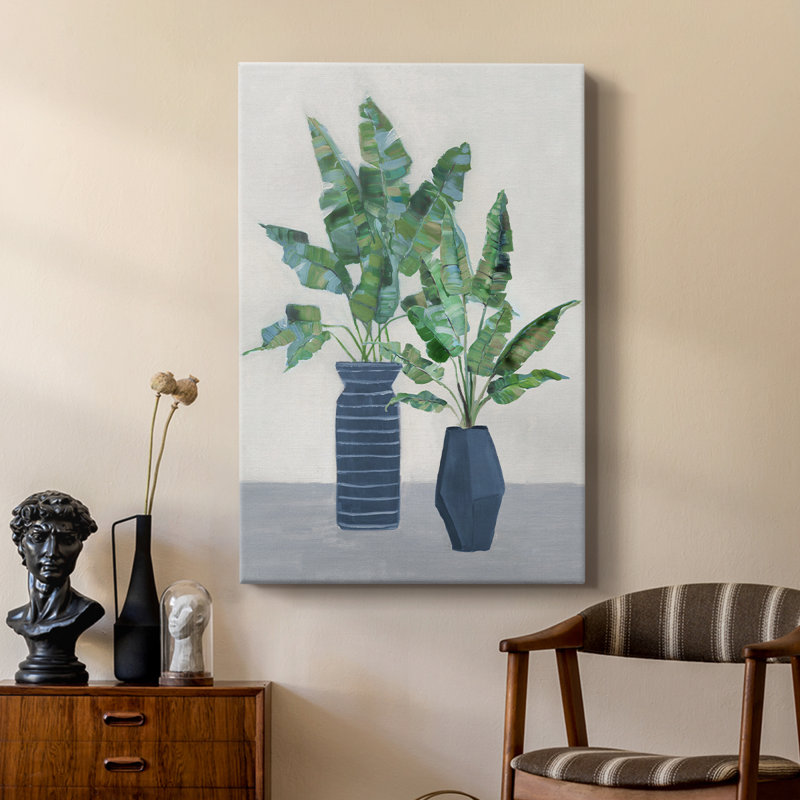 Palmier - galerie Cavas sur mesure, H 18 po x l 12 po
