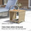 Square Outdoor Side Table - 45 cm W 45 cm D-502002440