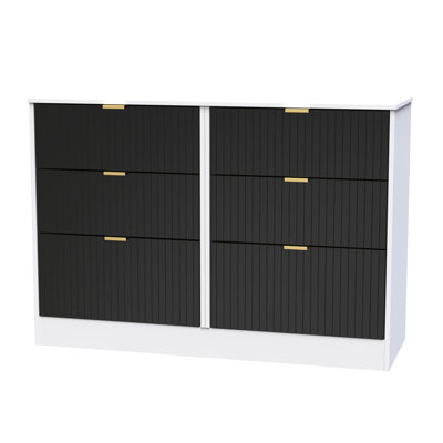 Berklie 115cm W 6 - Drawer Chest of Drawers