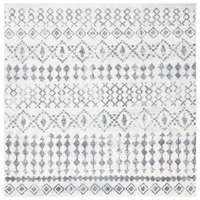 Vahan Performance Southwestern Rug, Square 6'7"