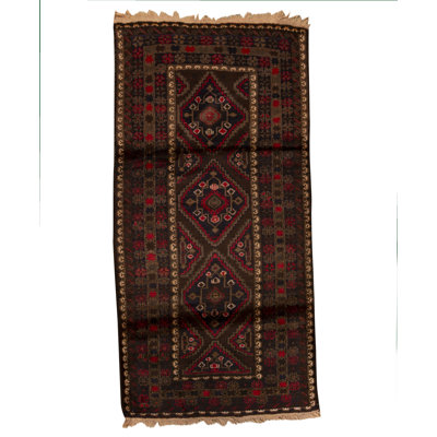 Hand-Knotted High-Quality Red/Brown Area Rug
