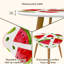 Ensemble de 2 tables basses gigognes Triangle