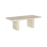 Old Lumber Dining Table, Roman Stone