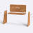 Functional Solid Wood Writing Desk – Simple & Durable Design-88137764