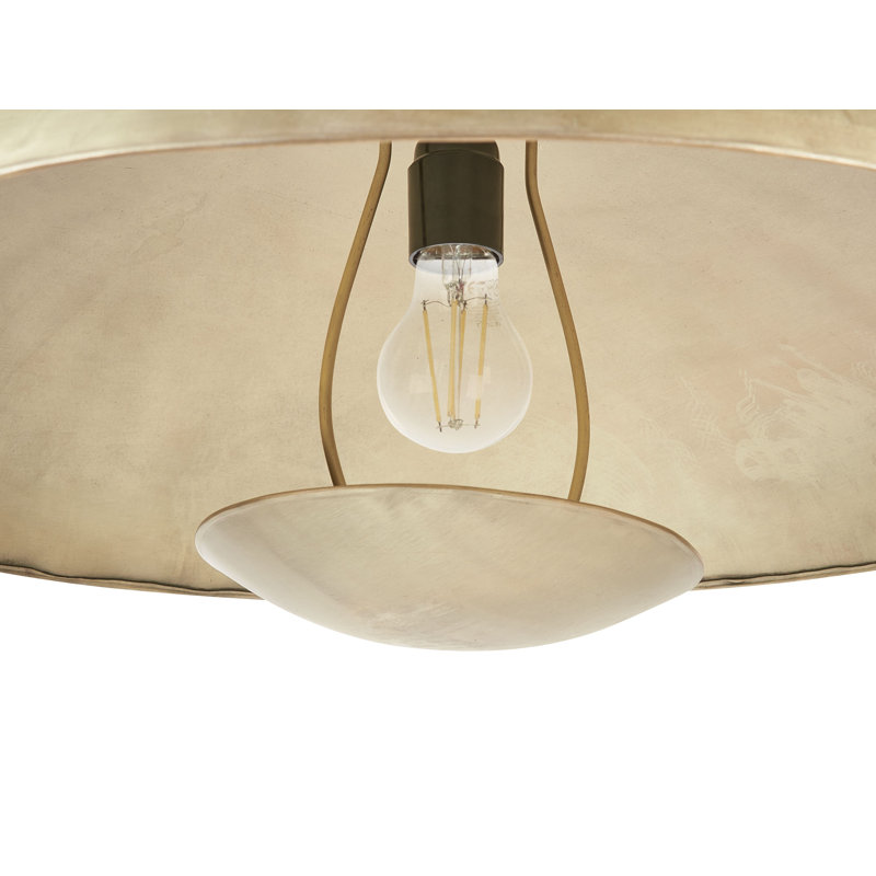 Wolken 1 - Light Brass Dome Pendant