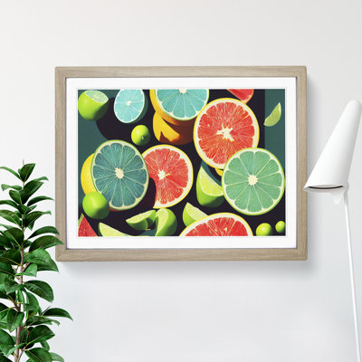 Citrus Fruit - Framed Print