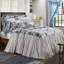 Couvre-lit réversible en coton à motif floral Annie-34344887-34232161