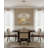 6-Light Chrome Chandelier With Clear Crystals