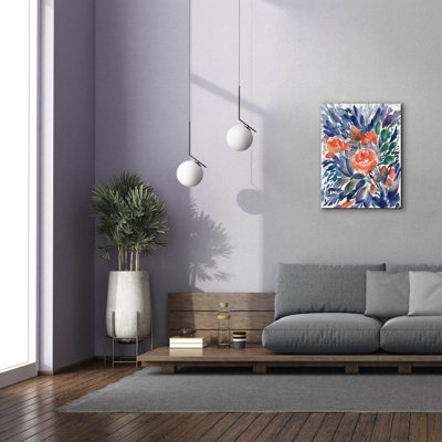 Art mural sur toile Epic Graffiti «Wild Blooms» par Kristy riz
