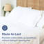 Drap en coton 400 fils - Drap rafraîchissant, respirant et doux-103254615-103254617