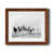 Maple Framed