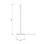 Lampe de plancher 67 po Homan-773512488-773512489