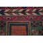 Tapis traditionnel rétro géométrique 4 x 7