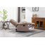 Fauteuil inclinable standard en cuir véritable avec repose-pieds Garlow