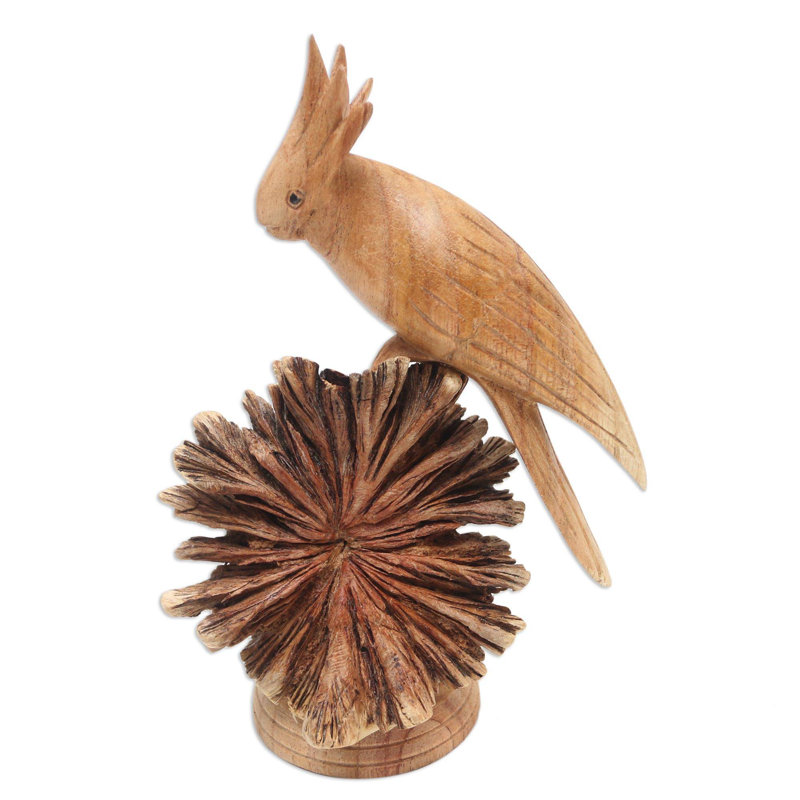 Statuette en bois Fretwell