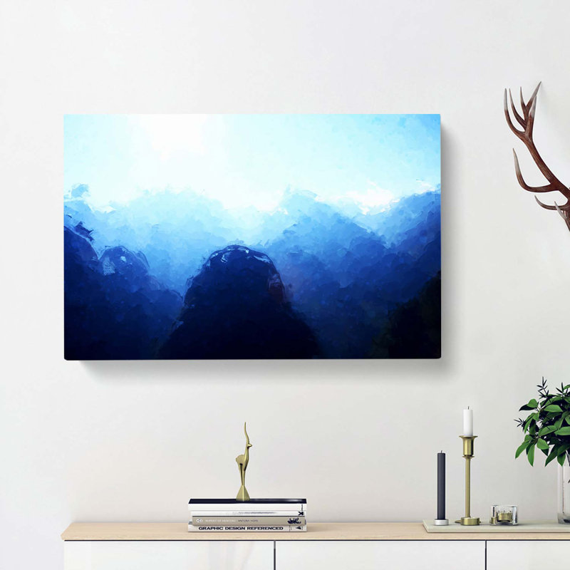 Sunset Over Machu Picchu In Peru In Abstract - Wrapped Canvas Print, 50cm H x 76cm W x 3cm D
