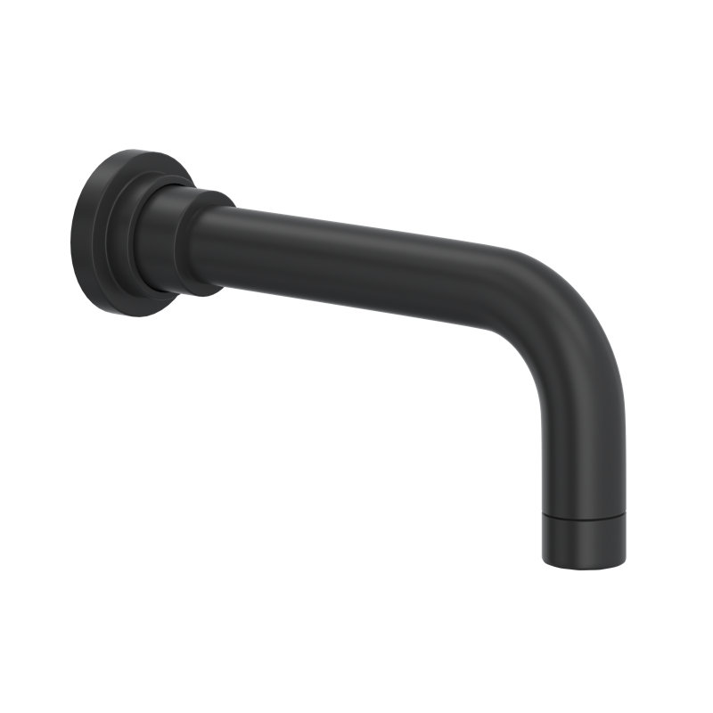 Lombardia® Wall Mount Tub Spout, Matte Black