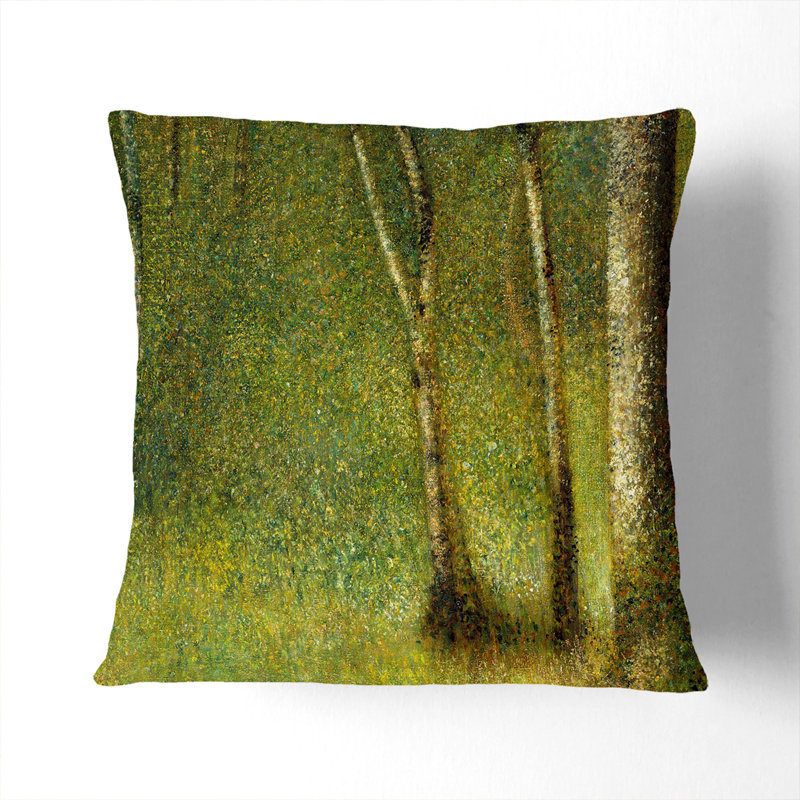 The Forest at Pontaubert Scatter Cushion, Black, 55cm H x 55cm W x 20cm D