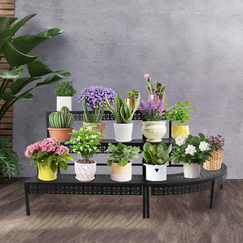 Présentoir de jardinière à 3 niveaux