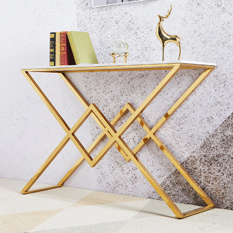 Modern simple luxury console table