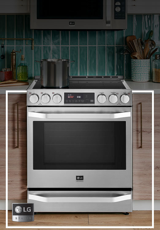 30" 6.3 cu. ft. Smart Slide-in Electric Range with Convection Oven
