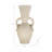 Sculptural Pottery and Ecomix Vase with Artistic Looped Handles and Handcrafted Form-1363606794