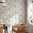 Atley Light Green Floral Wallpaper