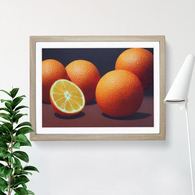 Orange Fruit - Single Picture Frame Print