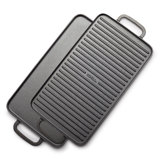 Bobby Flay by GreenPan 11” x 16.5” Reversible Cast Iron Grill Griddle