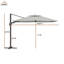 Parasol d'extérieur carré en porte-à-faux 130 po Aleksandrs-86927284