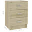 Julieanna Bedside Cabinet 38x35x56 cm Engineered Wood-1176160982-1186493867