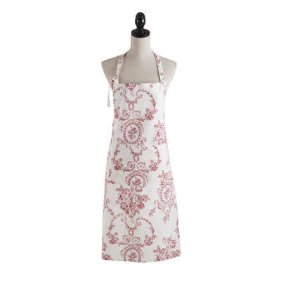 Charming Toile Floral Apron
