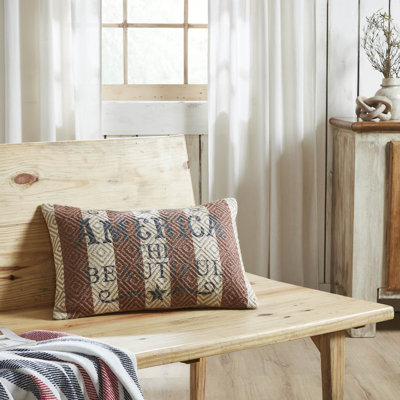 «Beautiful Glory America», le magnifique coussin 14 x 22