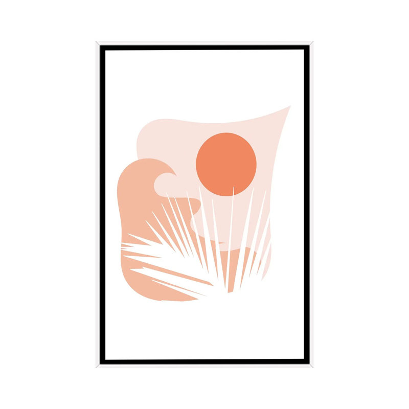 Peaceful Leaf by Kiki C Landon - Print on Canvas