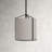 Pasadena 1 - Light Black/White Single Pendant