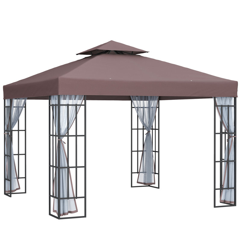 3m x 3m Metal Patio Gazebo
