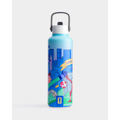 Drib 24oz Performance Insulated Stainless Steel Water Bottle with Leak-Proof Quiet Straw Lid – FIFA World Cup 2026 Edition