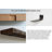 Reclaimed Barn Joist Deep Floating Shelves with Low Profile Brackets-70888137-70888136