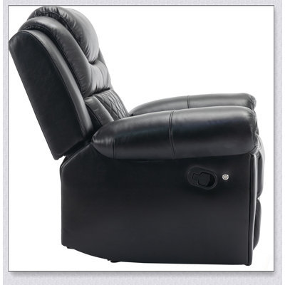 Fauteuil inclinable manuel de cinéma maison avec bande lumineuse à DEL pour un confort et une ambiance ultimes dans le salon, la chambre à coucher