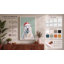 Polar Bear In Santa Hat Minimalist - Print-136813122-136813121