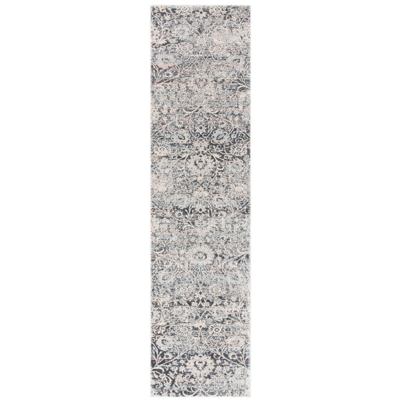 Willena Performance Floral Rug, Runner 2' x 8'