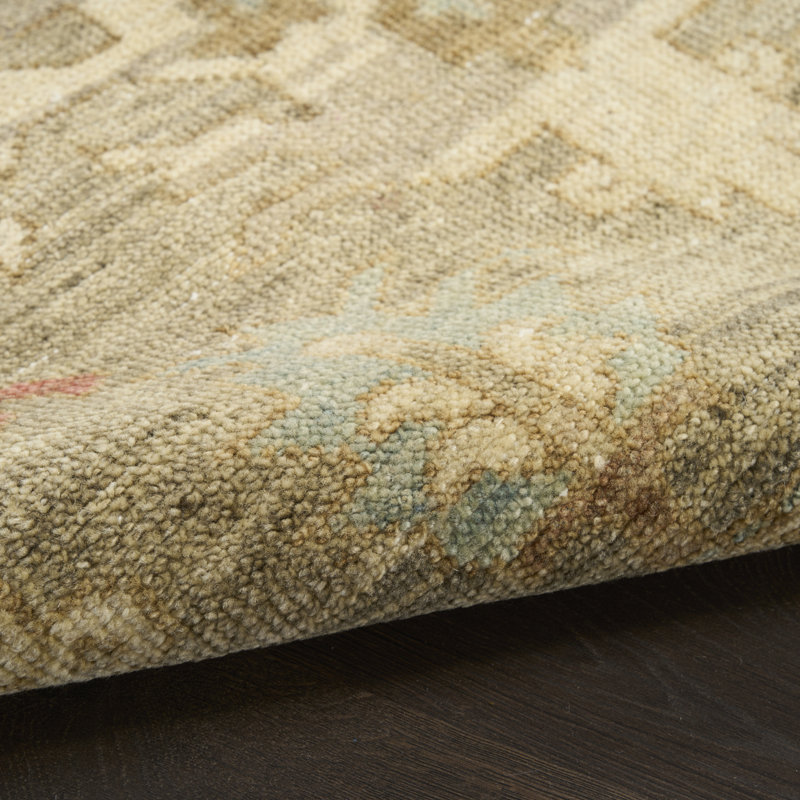 Nourison Thania 2' x 3' Charcoal Vintage Indoor Rug, Rectangle 2' x 3'